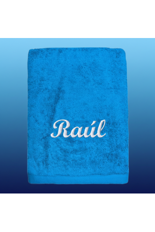Comprar Toalla Personalizada Cobalto Abecé