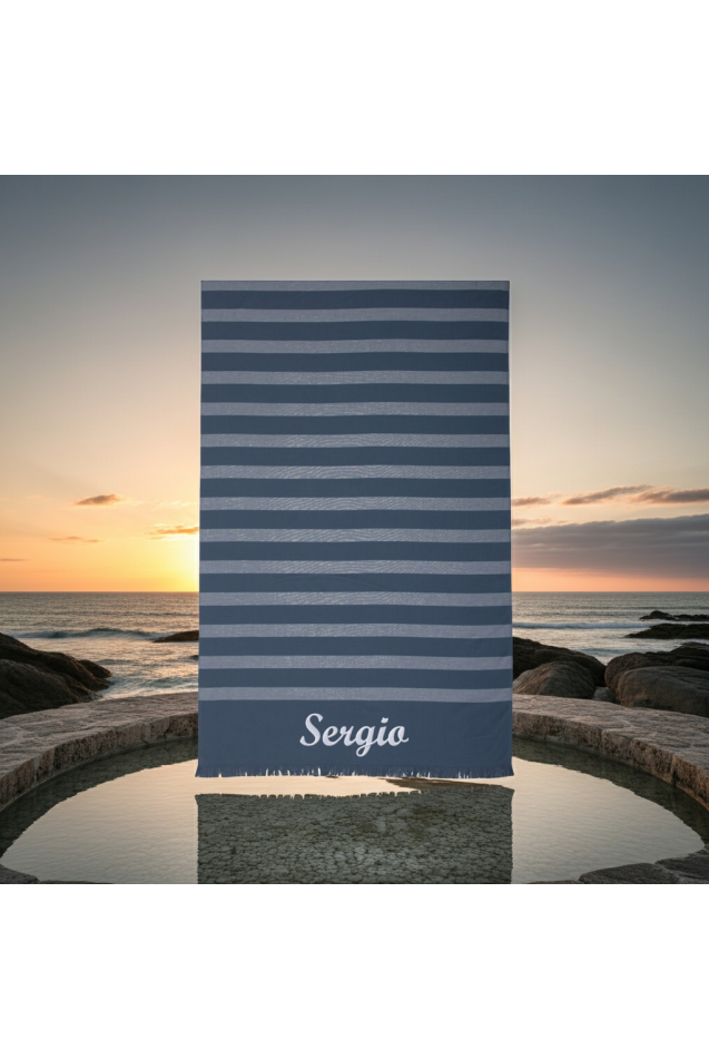 Comprar Toalla Playa Pareo Segur Azul