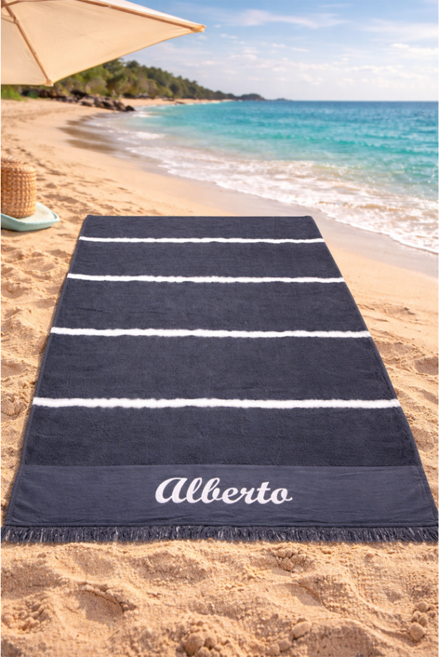 Comprar Toallas Playa Tie dyed Gris Pacific