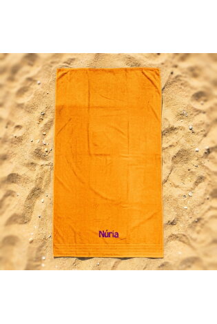 Toalla Playa Cool Naranja