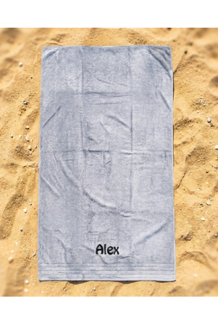 Toalla Playa Cool Plata