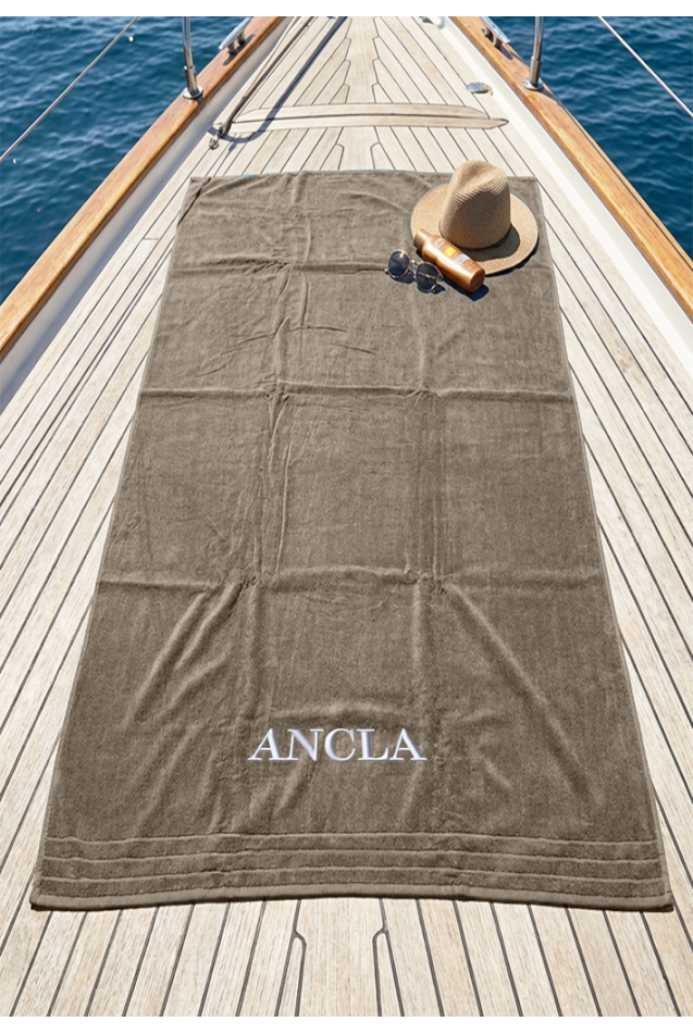 Comprar Toalla Playa Pool Castaño