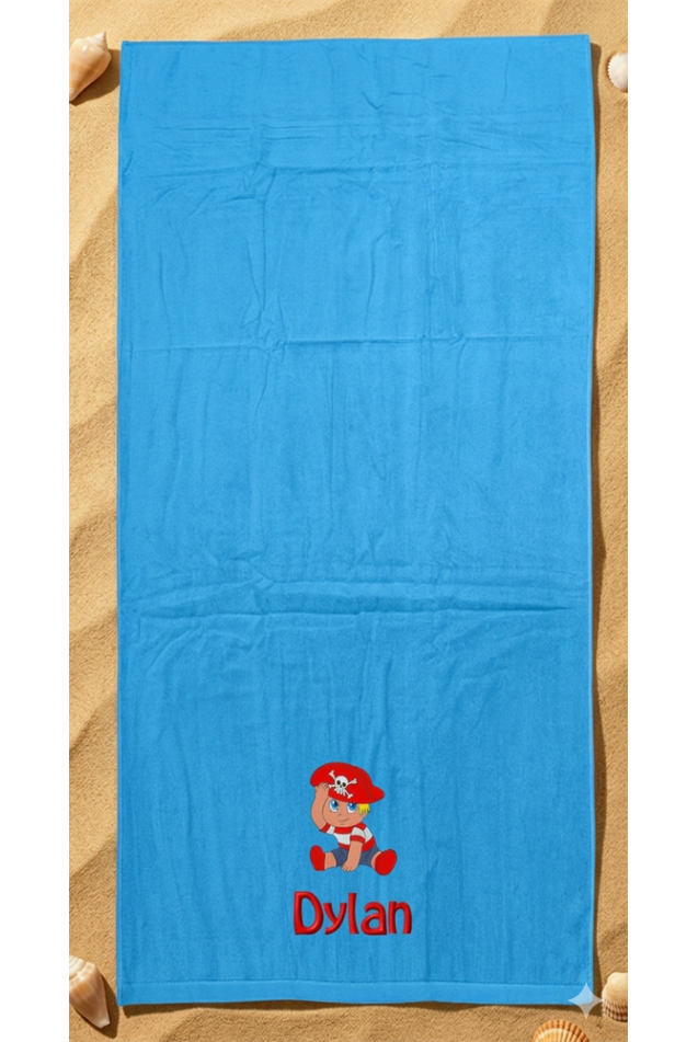 Comprar Toalla Playa Pirata Turquesa