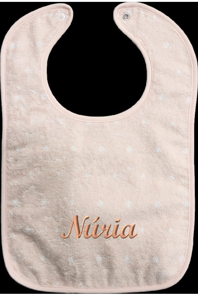 Comprar Babero Pintas Salmón