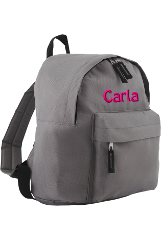 Mochila Infantil Gris Personalizada