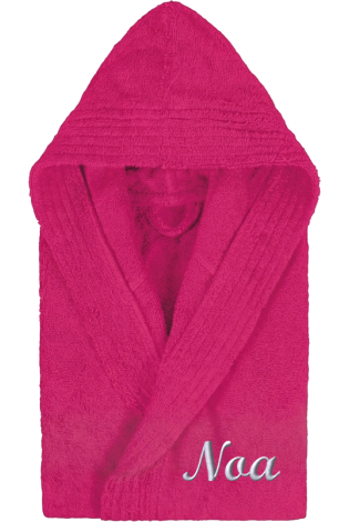 Albornoz Kids Fucsia  Personalizado