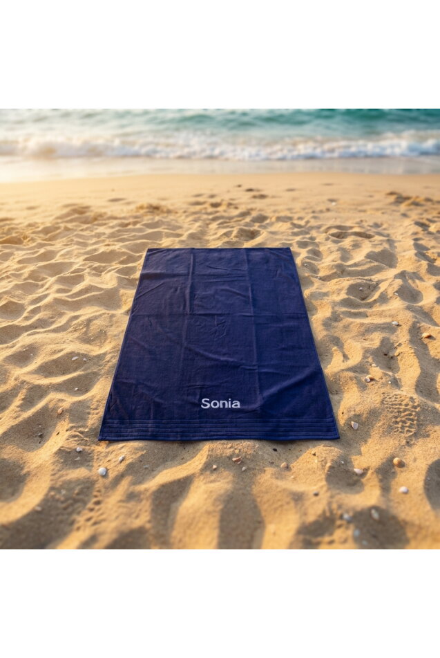 Comprar Toalla Playa Cool Azul Marino