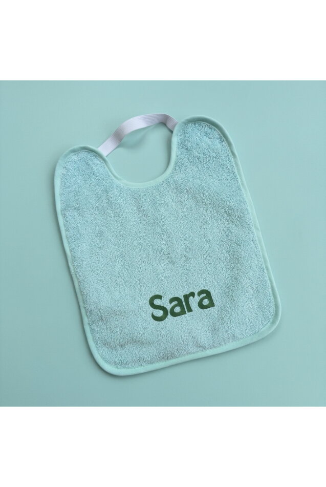 Comprar Babero Guardería Goma Mint