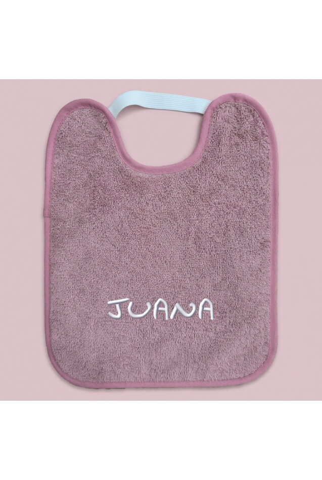 Comprar Babero Guardería Goma Nude