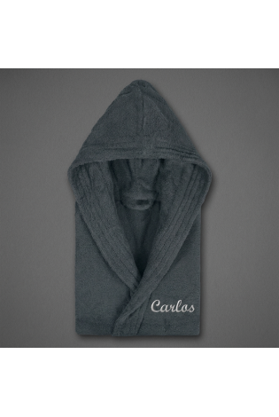 Albornoz Capucha Gris