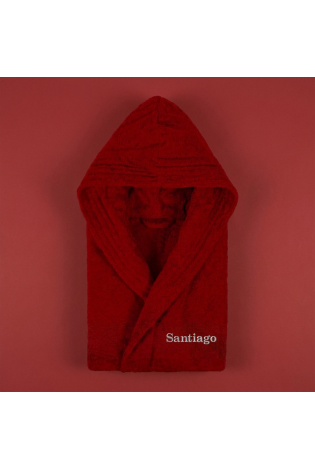 Albornoz Capucha Rojo