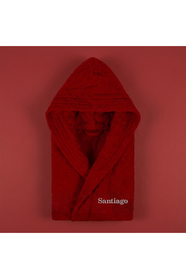 Comprar Albornoz Capucha Rojo