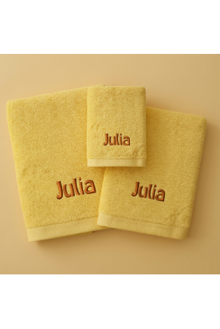 Juego de Toallas Pure Limón