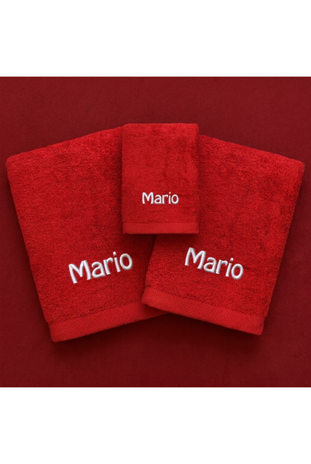 Comprar Juego de Toallas Pure Rojo