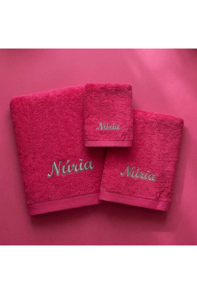 Comprar Juego de Toallas Pure Fucsia