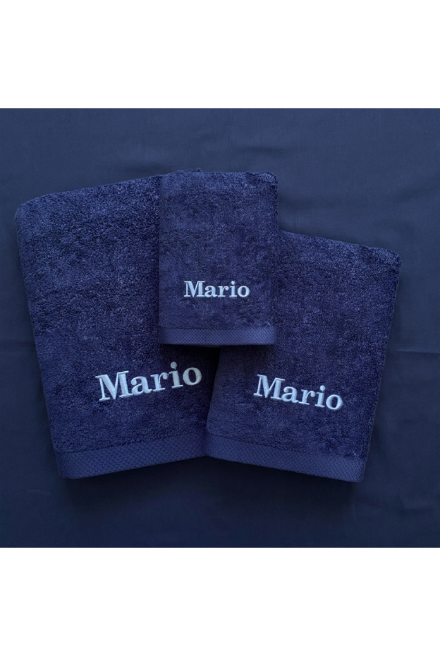 Comprar Juego de Toallas Pure Marino
