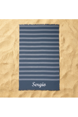 Toalla Playa Pareo Segur Azul