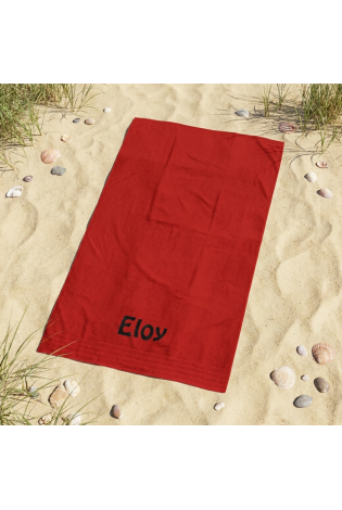 Toalla Playa Cool Rojo