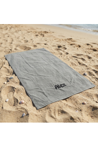 Toalla Playa Cool Plata