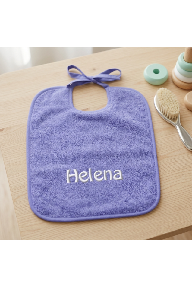 Comprar Babero Picolo Tira Lila Personalizado