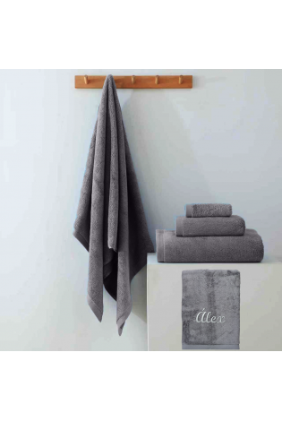 Juego Toallas Bamboo Grafito