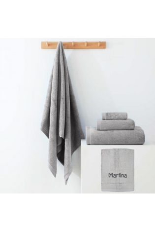 Juego Toallas Bamboo Plata