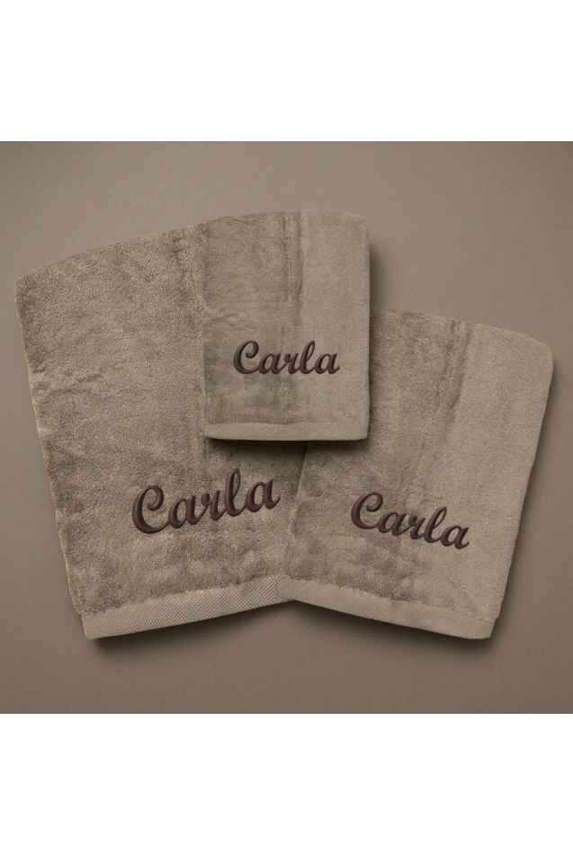 Comprar Juego Toallas Bamboo Castaño