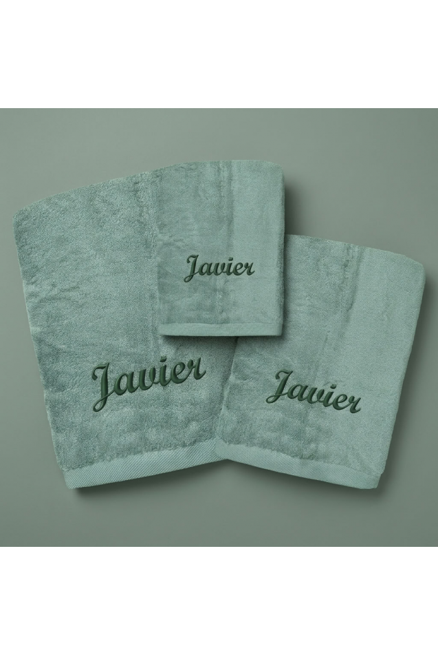 Comprar Juego Toallas Bamboo Verde
