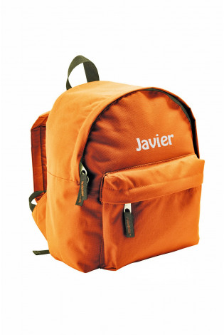 Mochila Infantil personalizada naranja
