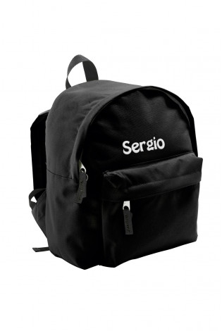 Mochila Infantil personalizada negra