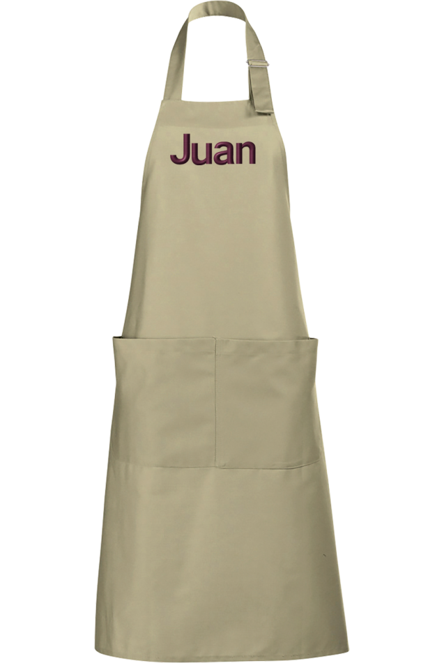 Comprar Delantal Beige Personalizado