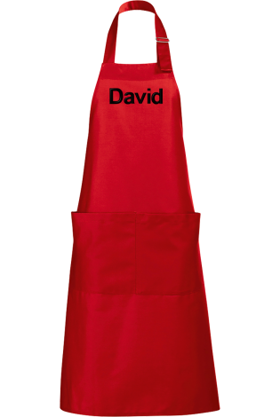 Delantal Rojo