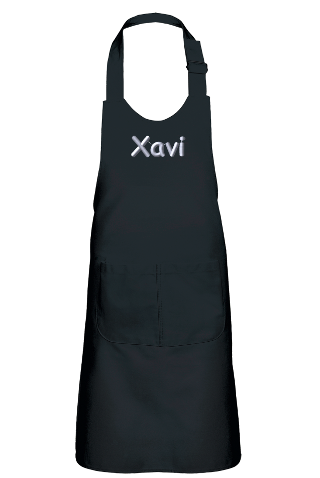 Infantil Negro Comprar Delantal Infantil Negro Personalizado