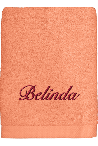 Toalla Pure Coral  Personalizada