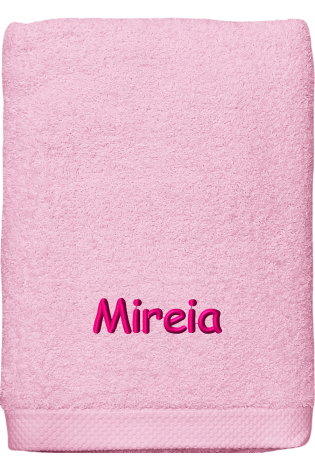 Toalla Pure Rosa  Personalizada