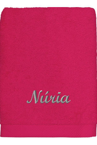 Toalla Pure Fucsia  Personalizada