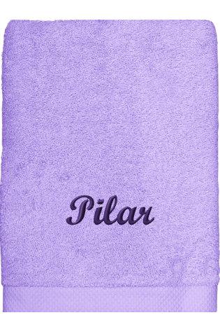 Toalla Pure Orquídea  Personalizada