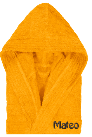 Comprar Albornoz Kids Oro Personalizado