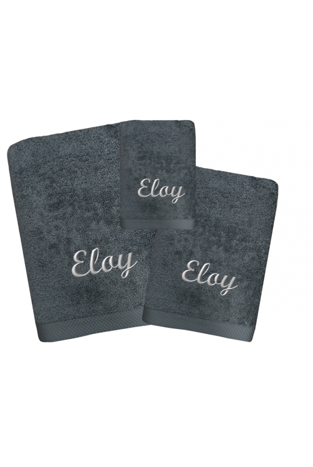 Juego de Toallas Pure Gris Comprar Juego de Toallas Pure Gris