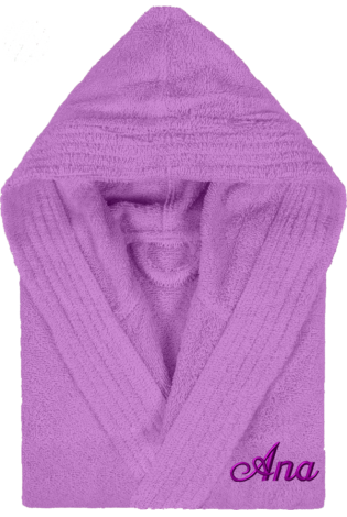 Albornoz Lavanda Infantil Pure