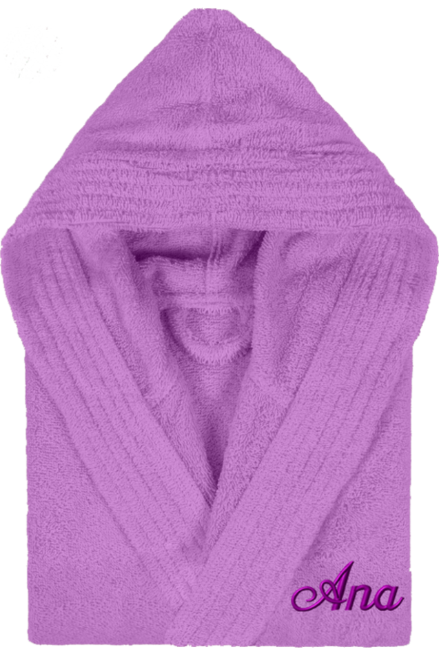 Comprar Albornoz Pure Kids Lavanda Personalizado