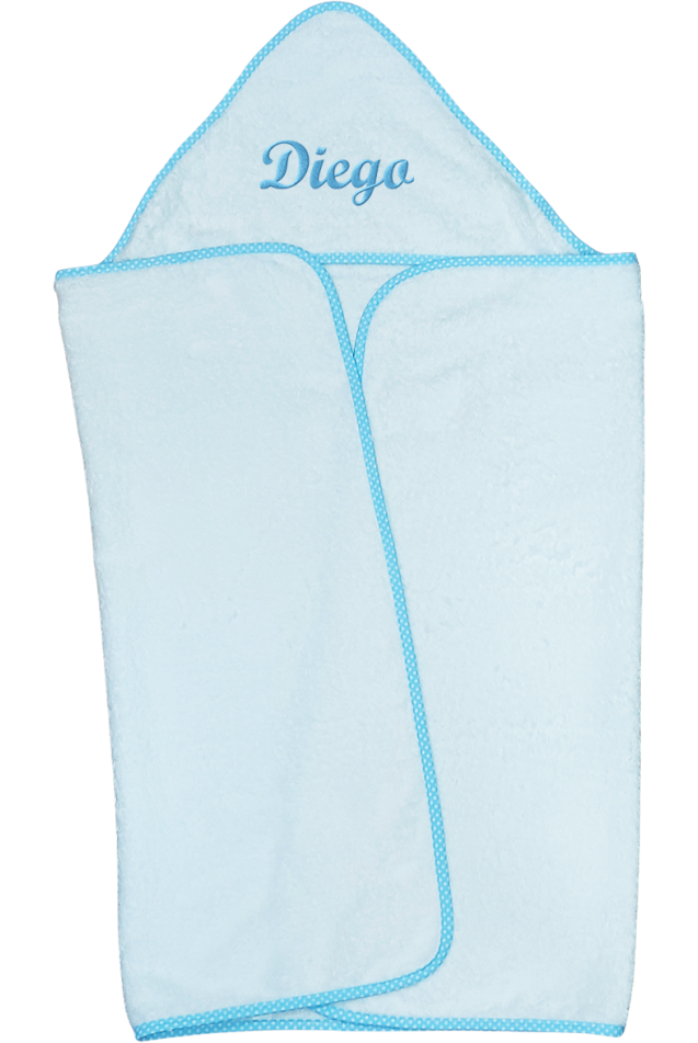 Comprar Capa Picolo Topos Azul Personalizada