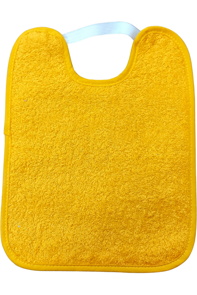 Comprar Babero Guardería Goma Oro Personalizado