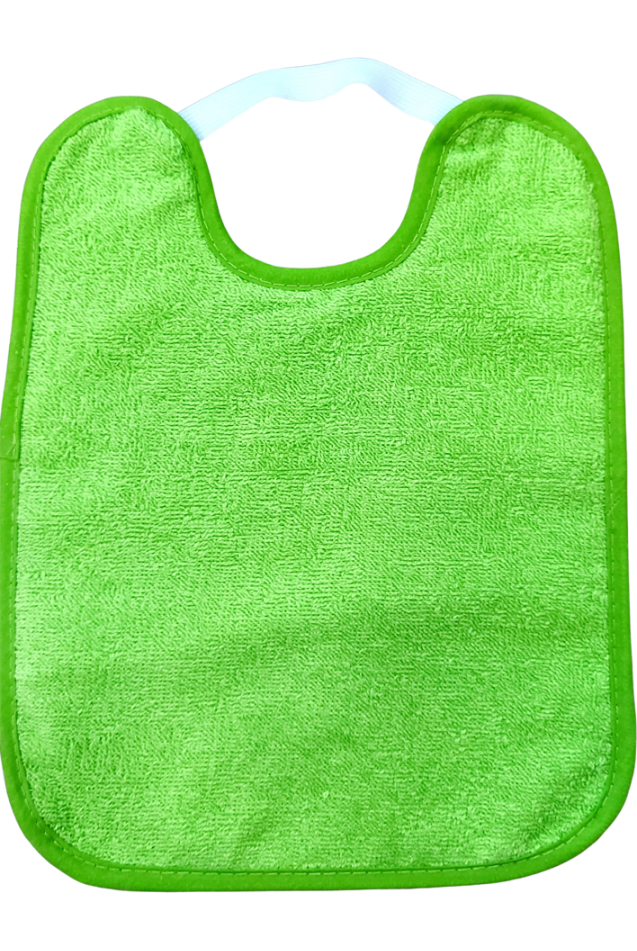 Comprar Babero Guardería Goma Pistacho Personalizado