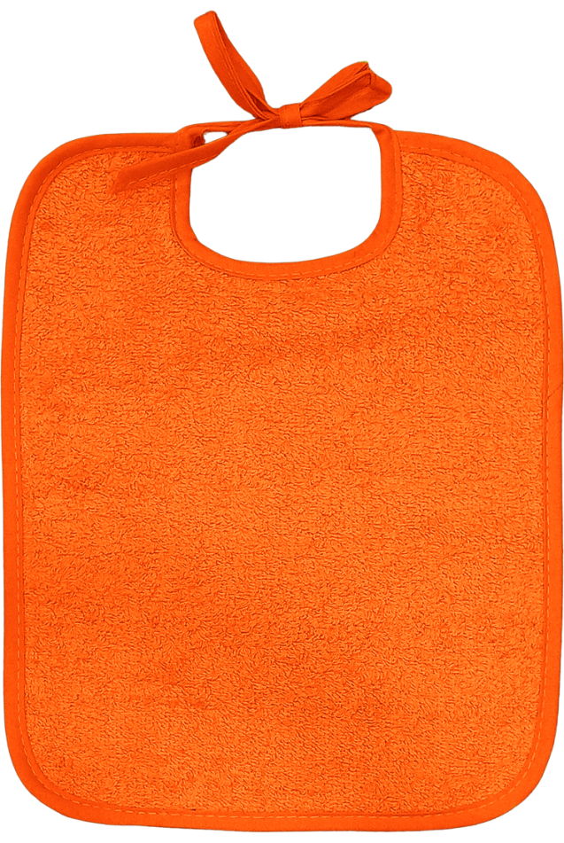Comprar Babero Picolo Con Tira Naranja Personalizado