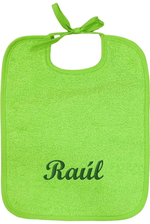 Babero Tira Pistacho Comprar Babero Picolo Tira Pistacho Personalizado
