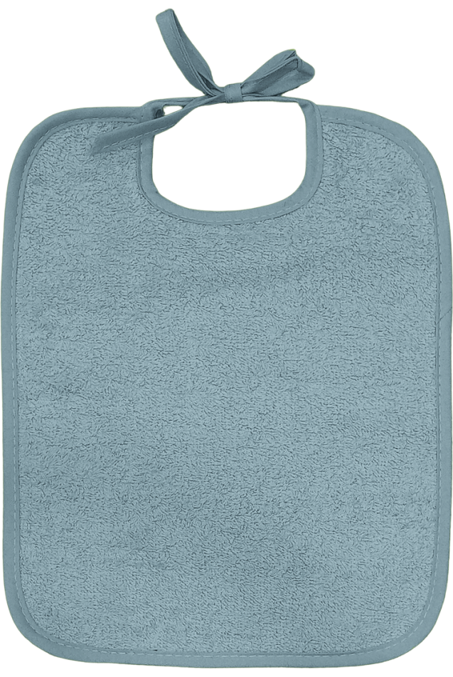 Comprar Babero Picolo Con Tira Gris Personalizado