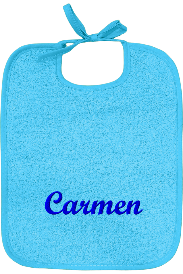 Babero Con Tira Turquesa Comprar Babero Picolo Con Tira Turquesa Personalizado