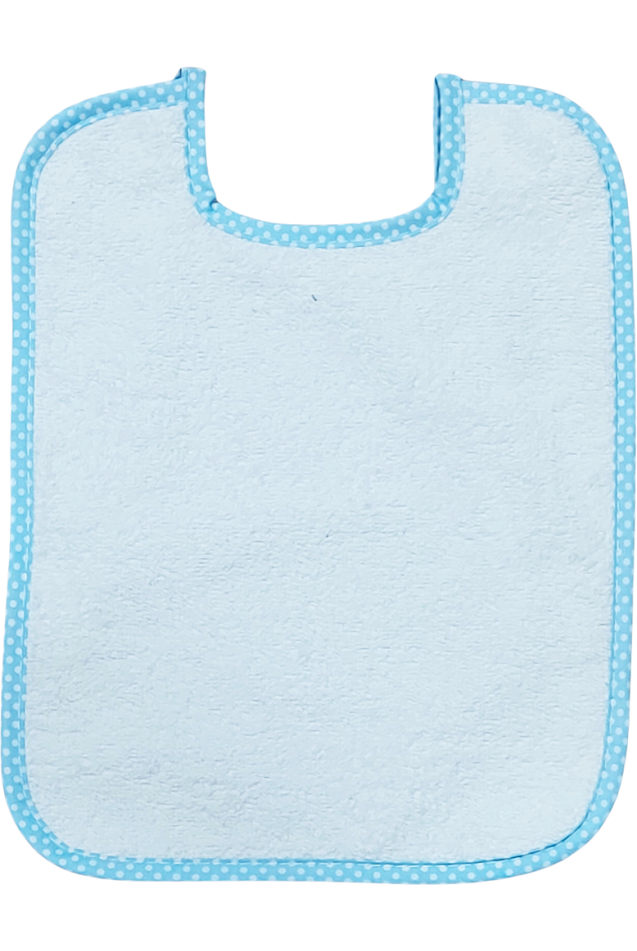 Comprar Babero Picolo Topos Azul Personalizado