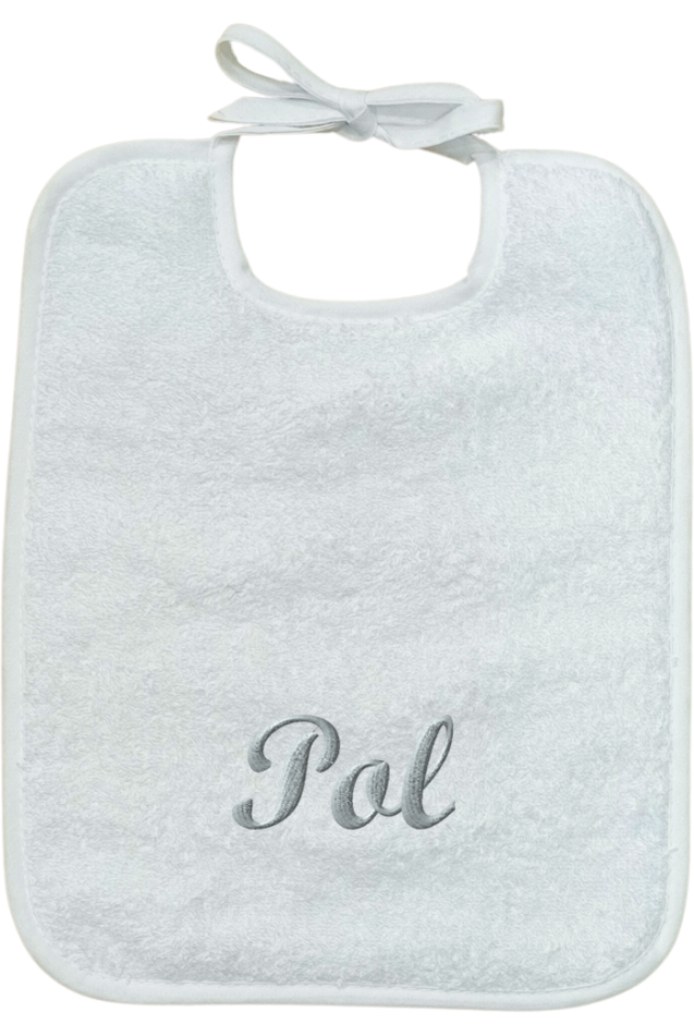 Babero Con Tira Blanco Comprar Babero Picolo Con Tira Blanco Personalizado